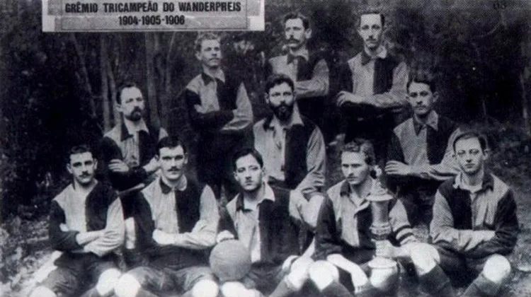 L'équipe de Grêmio en 1909