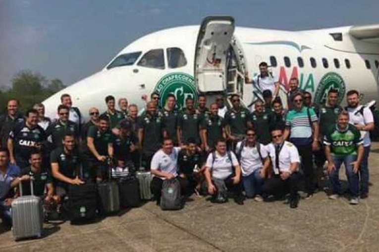 L'avion de LaMia qui a causé la mort de 77 personnes dont les joueurs de Chapecoense