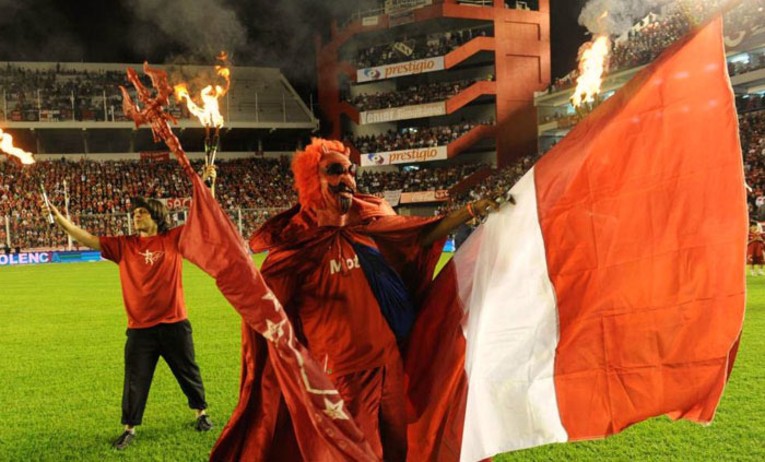 Le diable rouge d'Independiente.