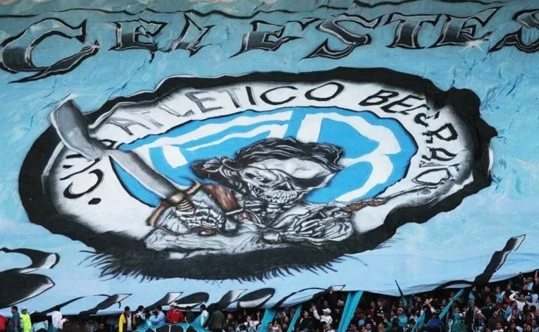 Los piratas celestes de alberdi, supporters de Belgrano