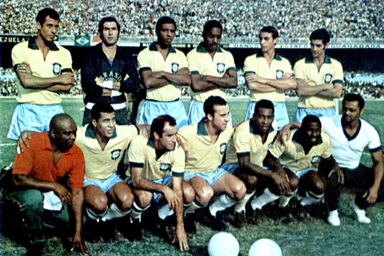 La Sélection brésilienne lors des Eliminatoires pour la Coupe du Monde 1970.