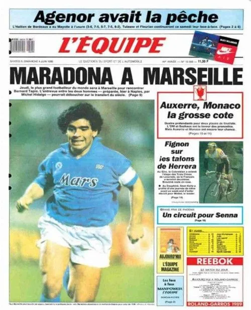 Mercato - OM : Diego Maradona revient sur son transfert avorté à l'OM