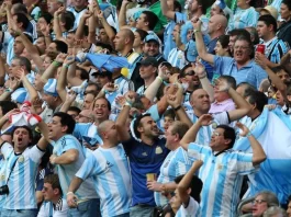 Les Argentins supportent leur équipe au Qatar