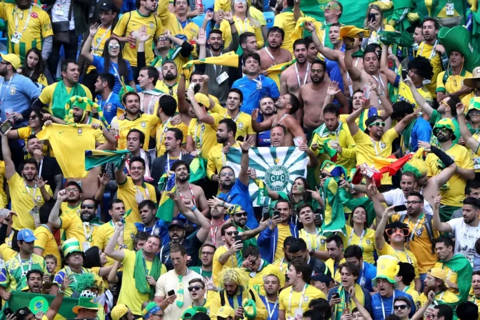 Les supporters du Brésil à la Coupe du monde au Qatar