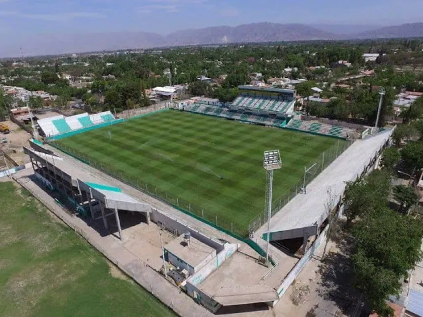 Vue du stade José Eduardo Nehin, plus connu sous le surnom "El Serpentario"