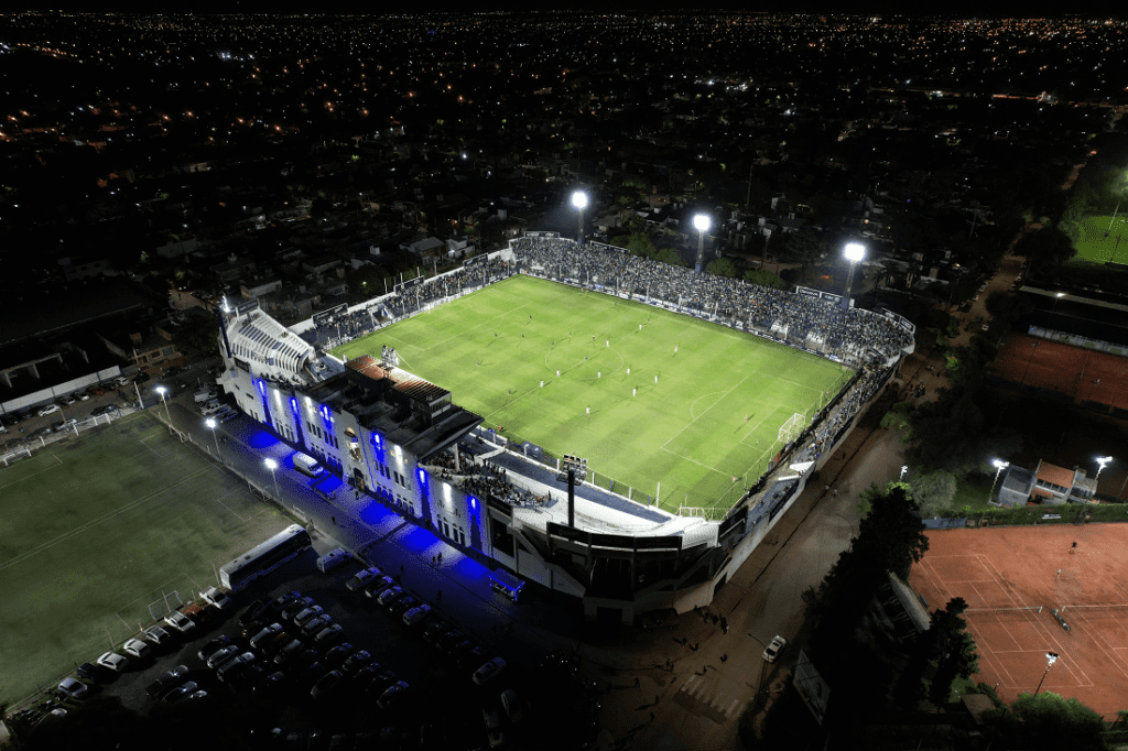 Vue aérienne de La Boutique, stade de Talleres de Cordoba.