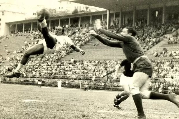 Leônidas da Silva en action avec São Paulo (Photo : Alberto Sartini)