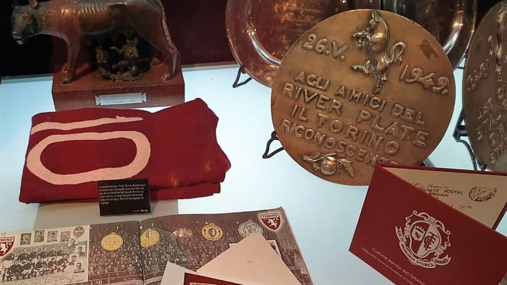 Souvenirs du Torino, au Musée River.