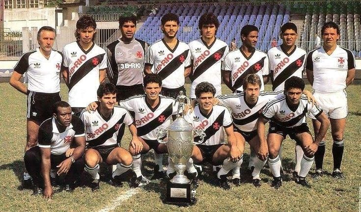 L'équipe de Vasco en 1987