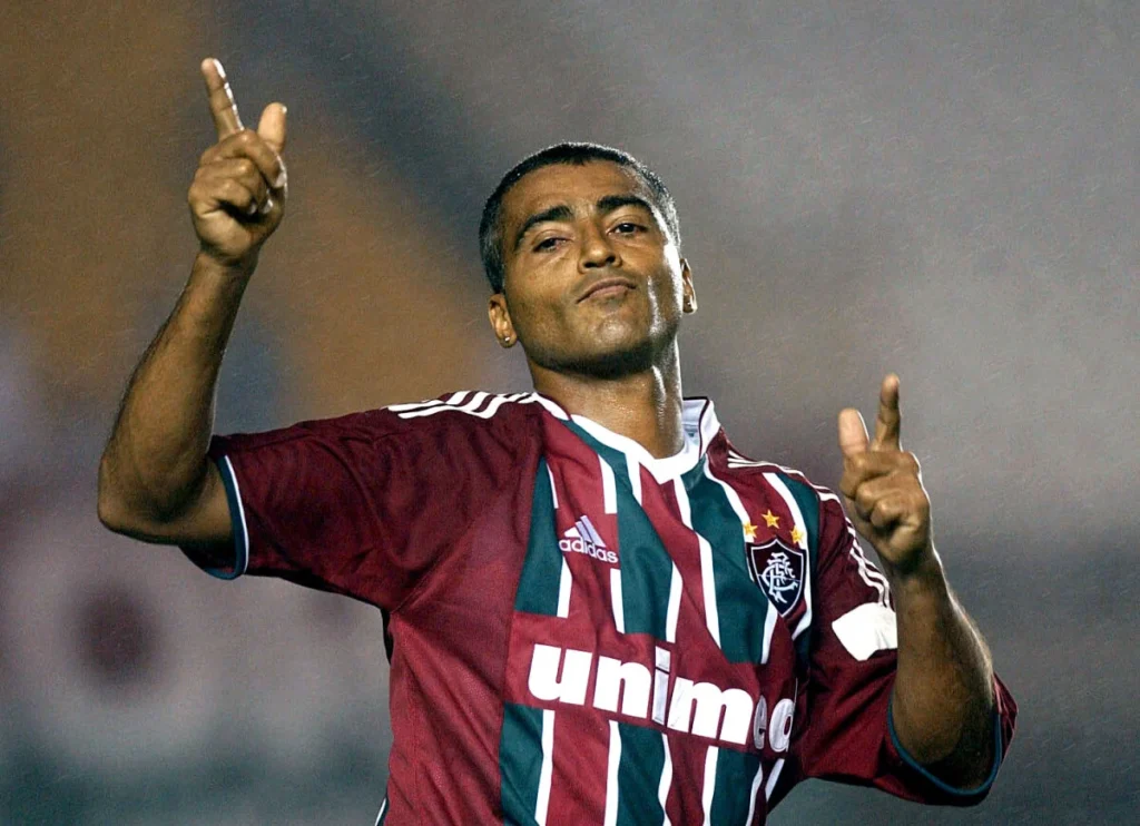 Romario à Fluminense en 2002.