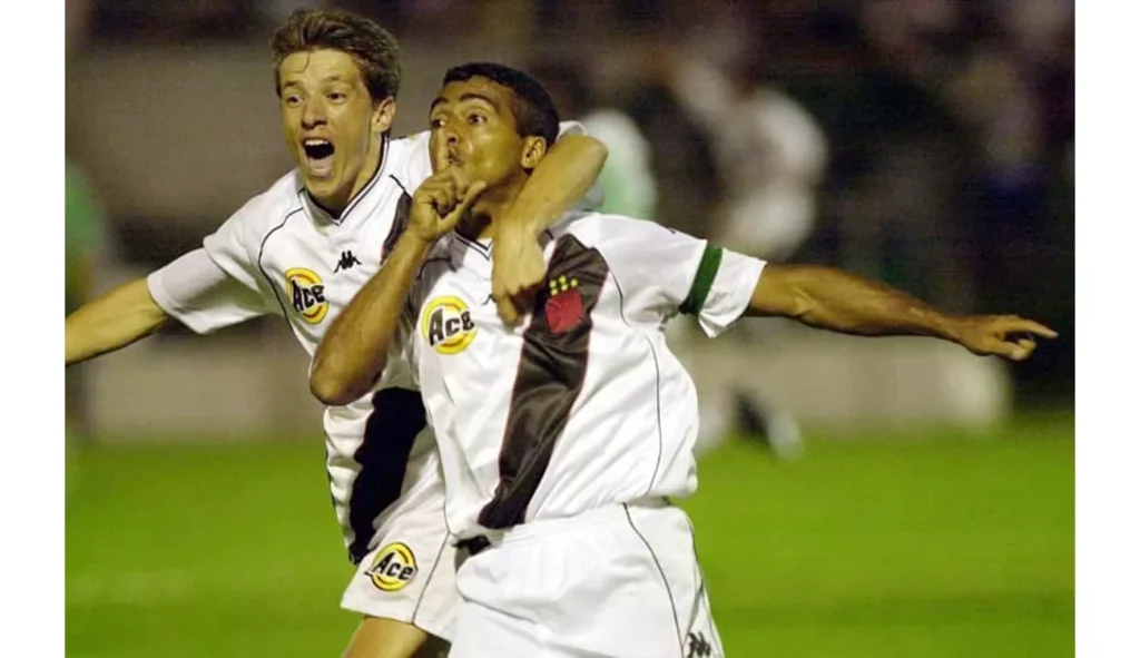 Le retour de Romario à Vasco en 2000.