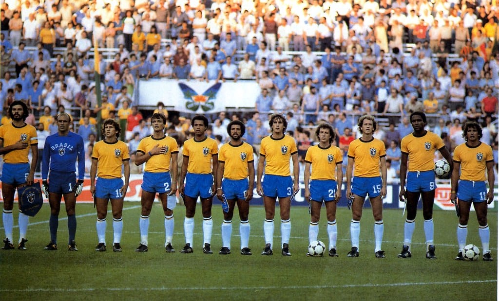 La sélection du Brésil lors de la Coupe du Monde 1982