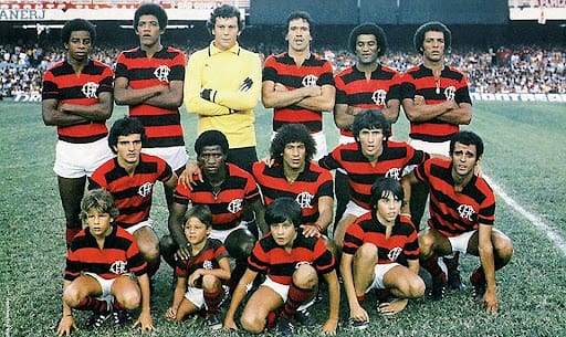 L'équipe de Flamengo 1980