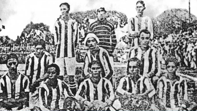 La première formation du Paysandu en 1914.
